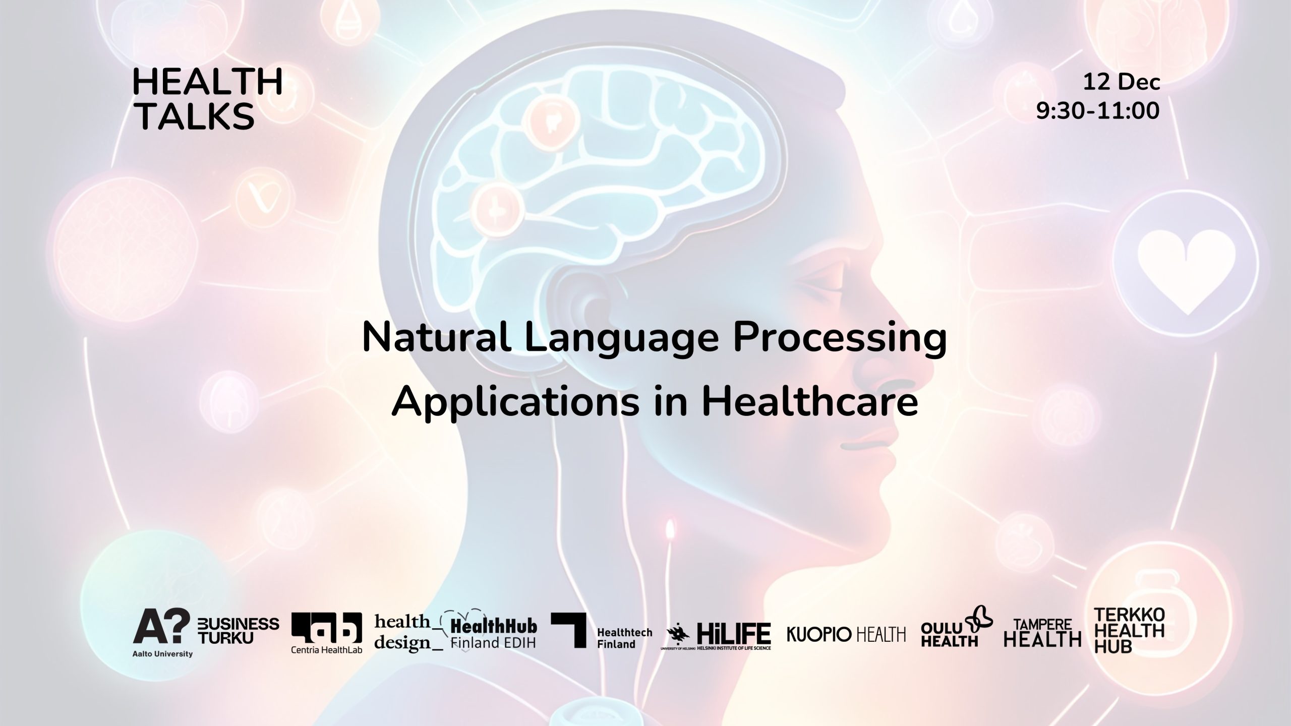 Natural Language Processing Applications in Healthcare - Health Talks