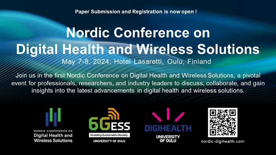 Nordic Conference on Digital Health and Wireless Solutions