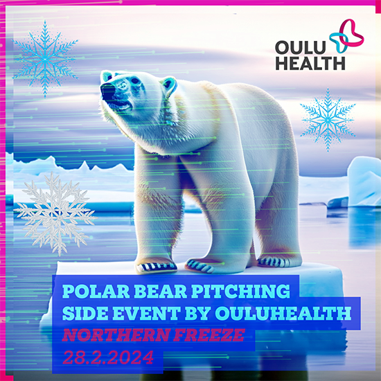 Polar Bear Pitching and Polar Bear Pitching side event by OuluHealth: Northern Freeze