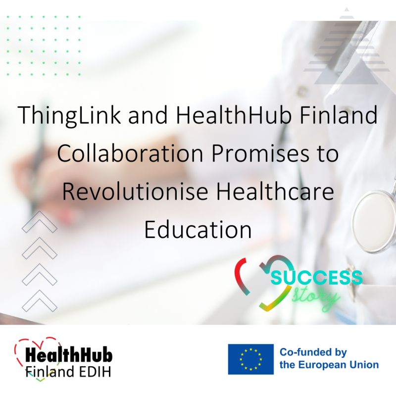 ThingLinkin ja HealthHub Finlandin yhteistyö lupaa mullistaa terveydenhuollon koulutuksen