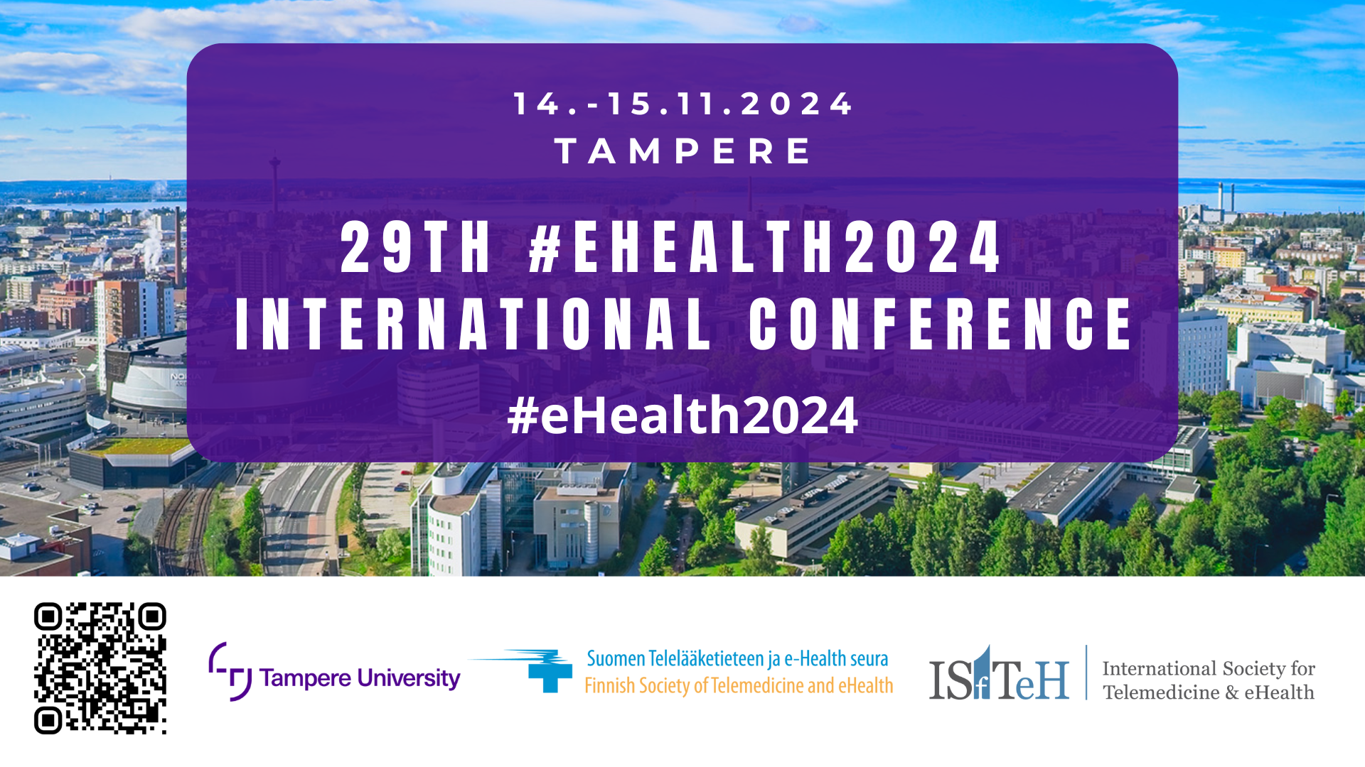 29th #eHealth2024 international conference - From Research to Impact on Digital Health and Welfare Services