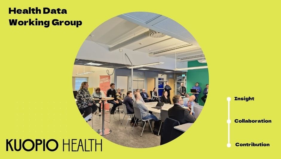 Kuopio Health jäsentapahtuma - Terveys- ja hyvinvointidatatyöryhmä