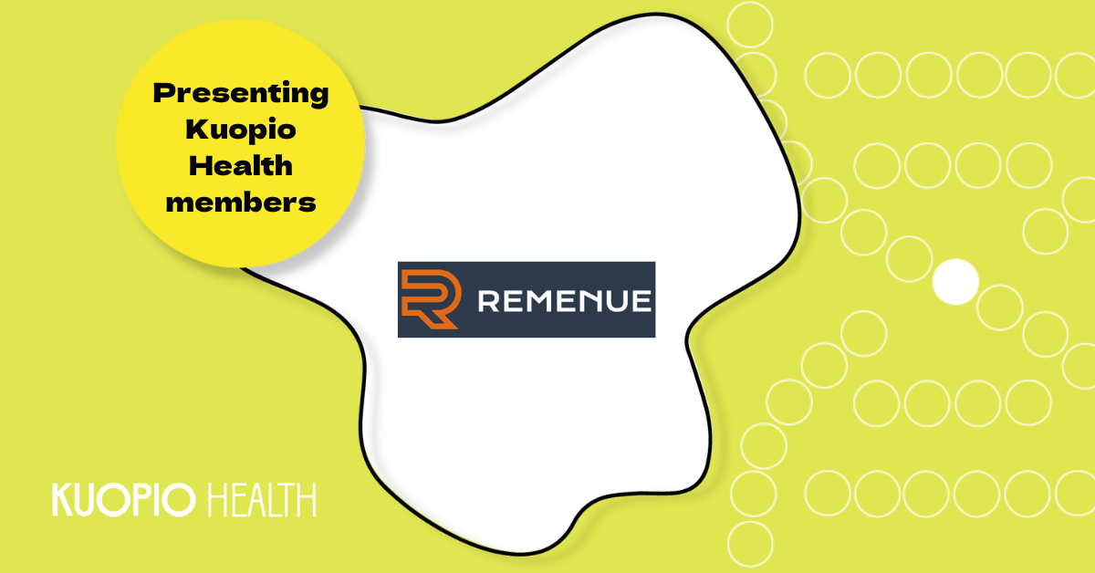Presenting Kuopio Health members: Remenue Oy