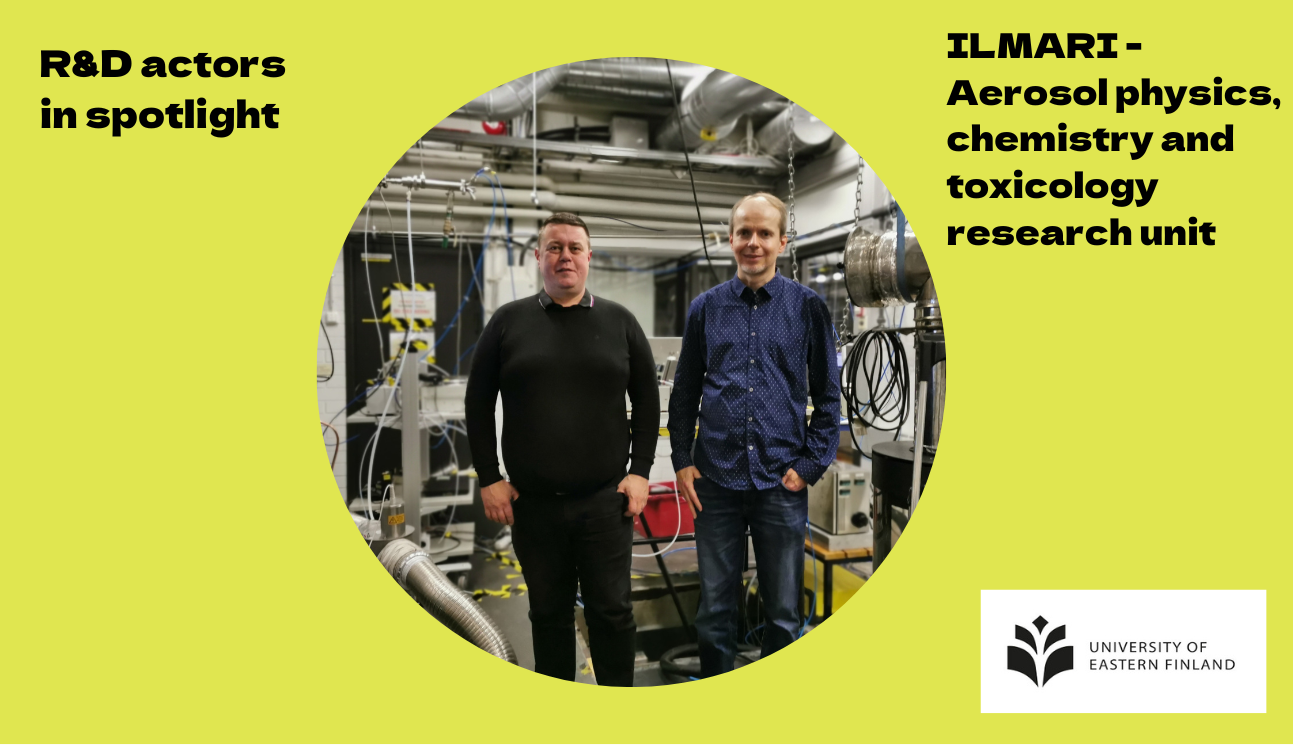 R&#038;D actors in spotlight – ILMARI &#8211; Aerosol physics, chemistry and toxicology research unit